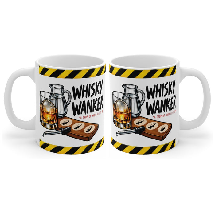 Whisky Wanker mug, handle right