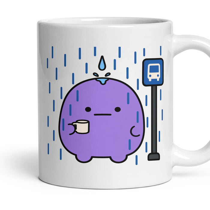 Could Be Worse mug, 11oz white ceramic, handle right