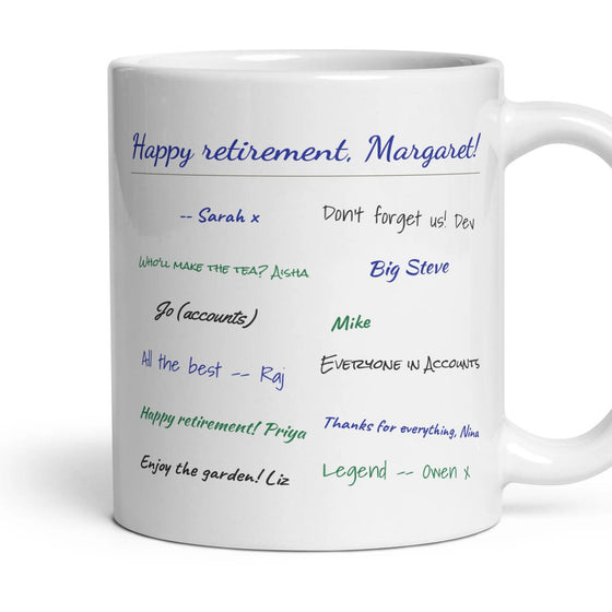 Good luck card mug
