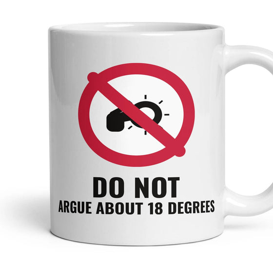 DO NOT: ARGUE ABOUT 18 DEGREES