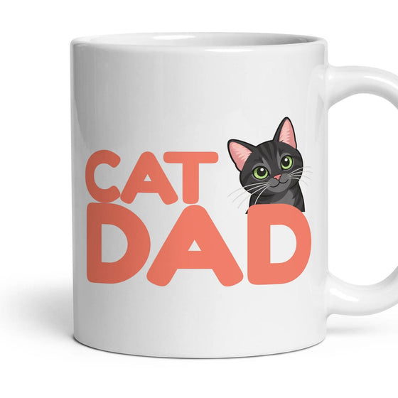 Cat Dad Big Letters