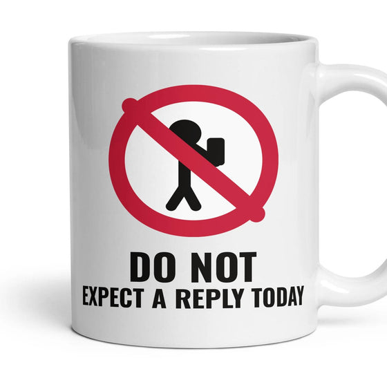 DO NOT: EXPECT A REPLY TODAY