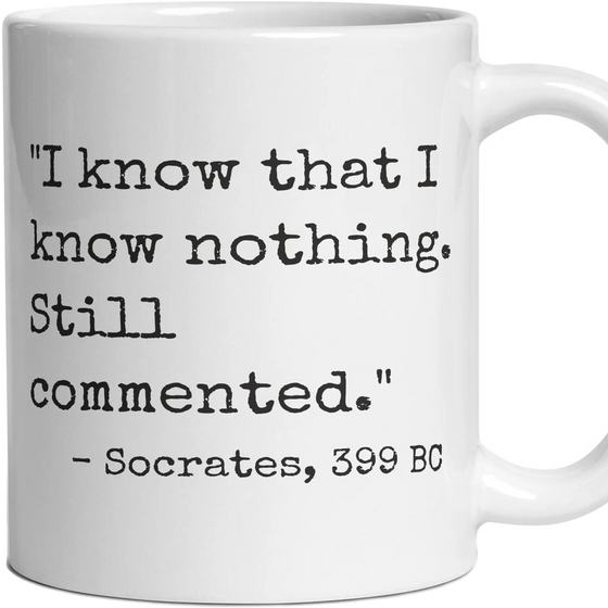 I know that I know nothing. Still commented.