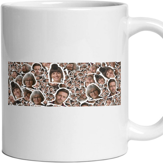 Face Mash Photo Mug