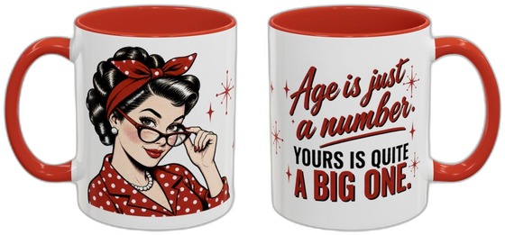 Age is just a number. Yours is quite a big one.