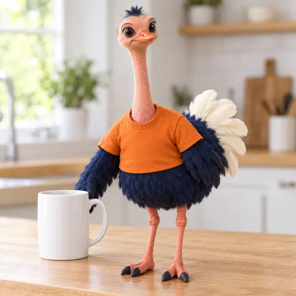 Colin, the Ostrich Designs ostrich